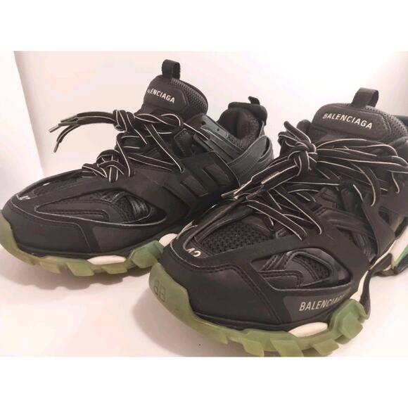 Balenciaga Track Trainer Black/Green Glow Men’s Size 9 USA Size 42 EU main image 10